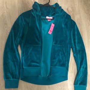 VIVI DIVA Teal Jumpsuit Set with Jogger bottoms